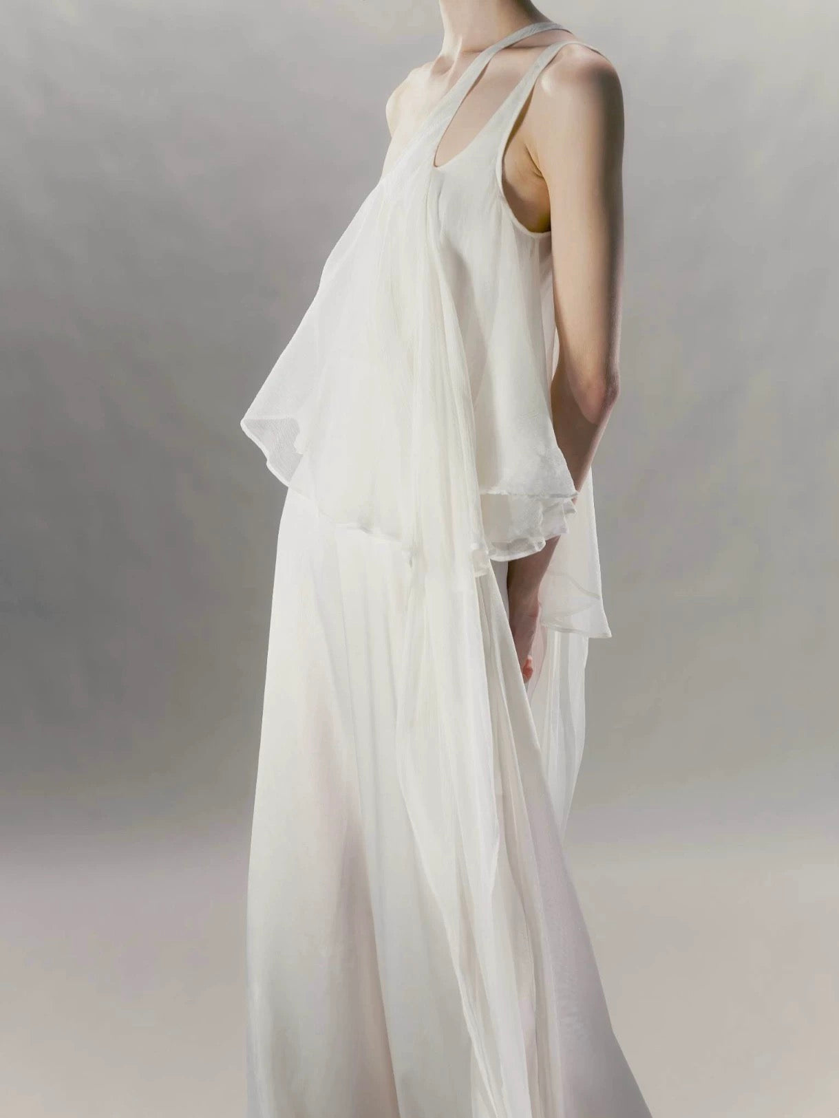 One-Shoulder Flared Dress