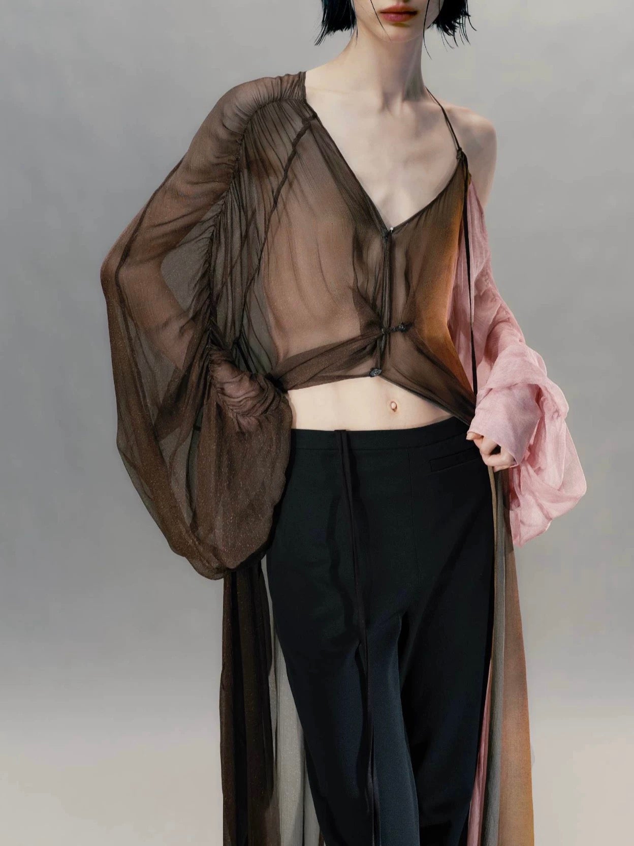Asymmetric One-shoulder Shirt Dress
