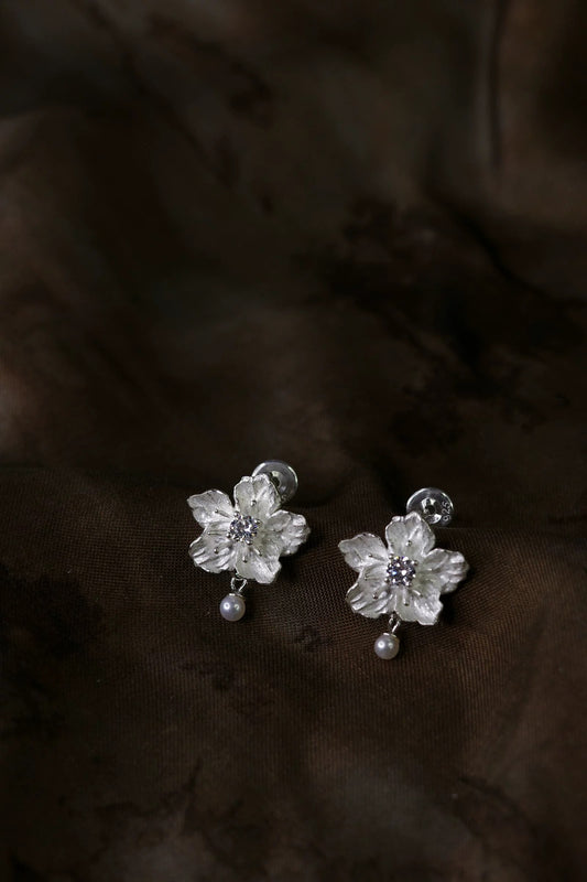 Mandala Flower Earrings