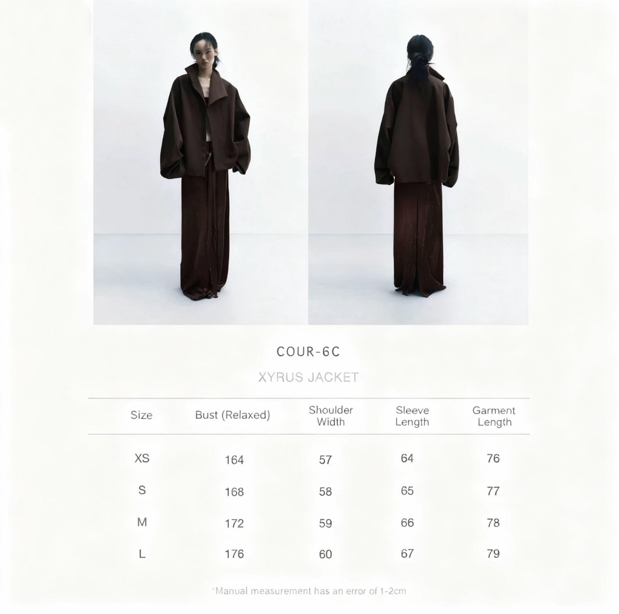 Structured Draped Outerwear