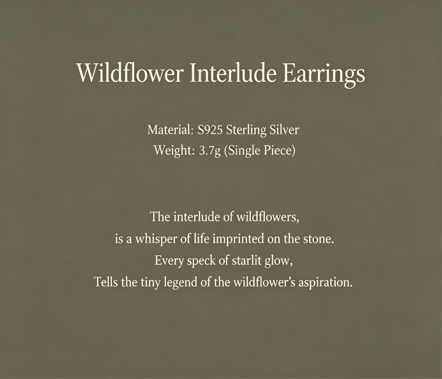 Wildflower Interlude Earrings