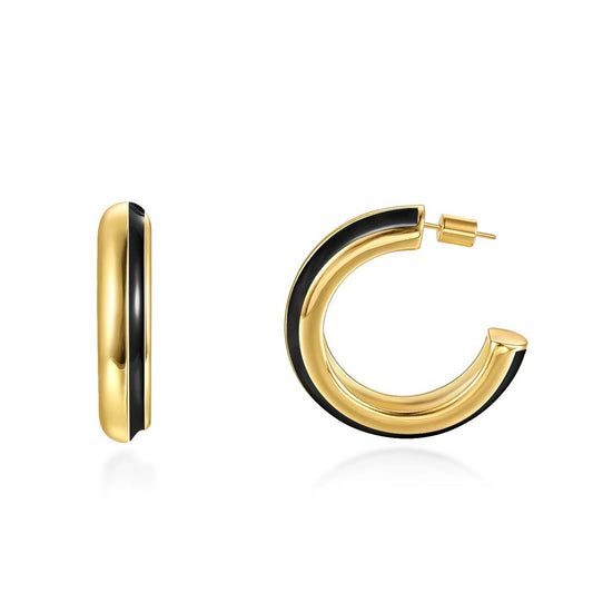Enamel Retro Earrings