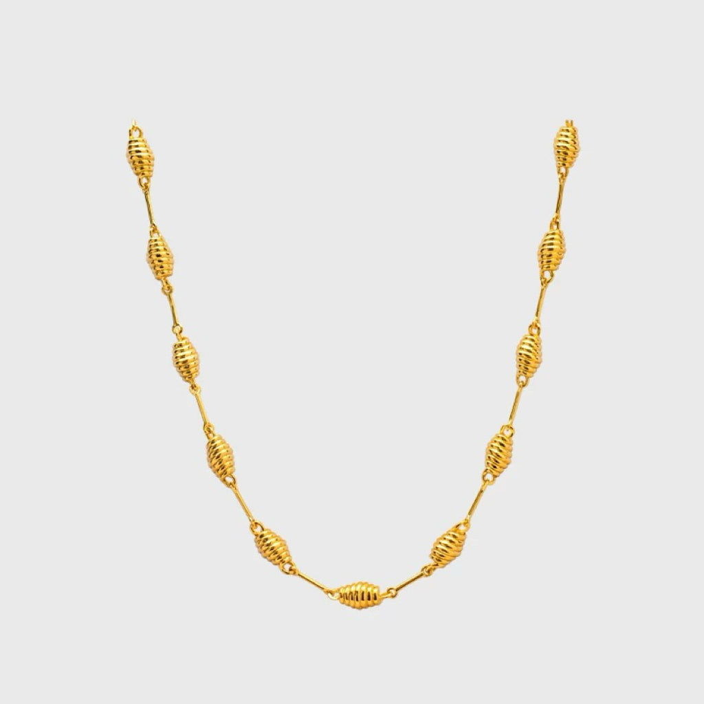 Jade Chess Inlaid Necklace