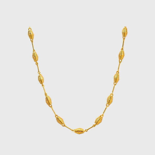 Jade Chess Inlaid Necklace