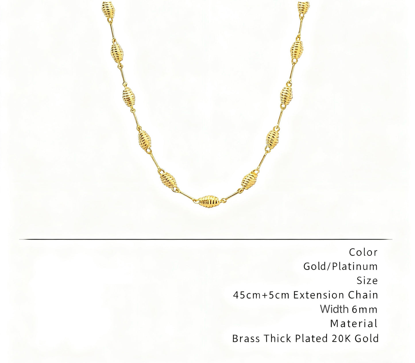 Jade Chess Inlaid Necklace
