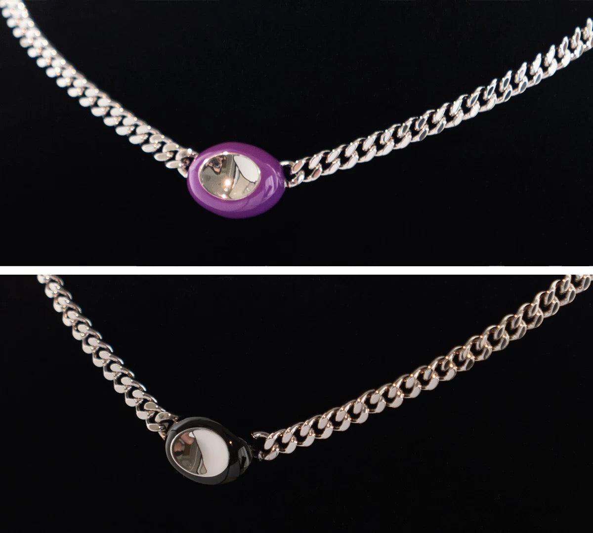 Enamel Clavicle Chain