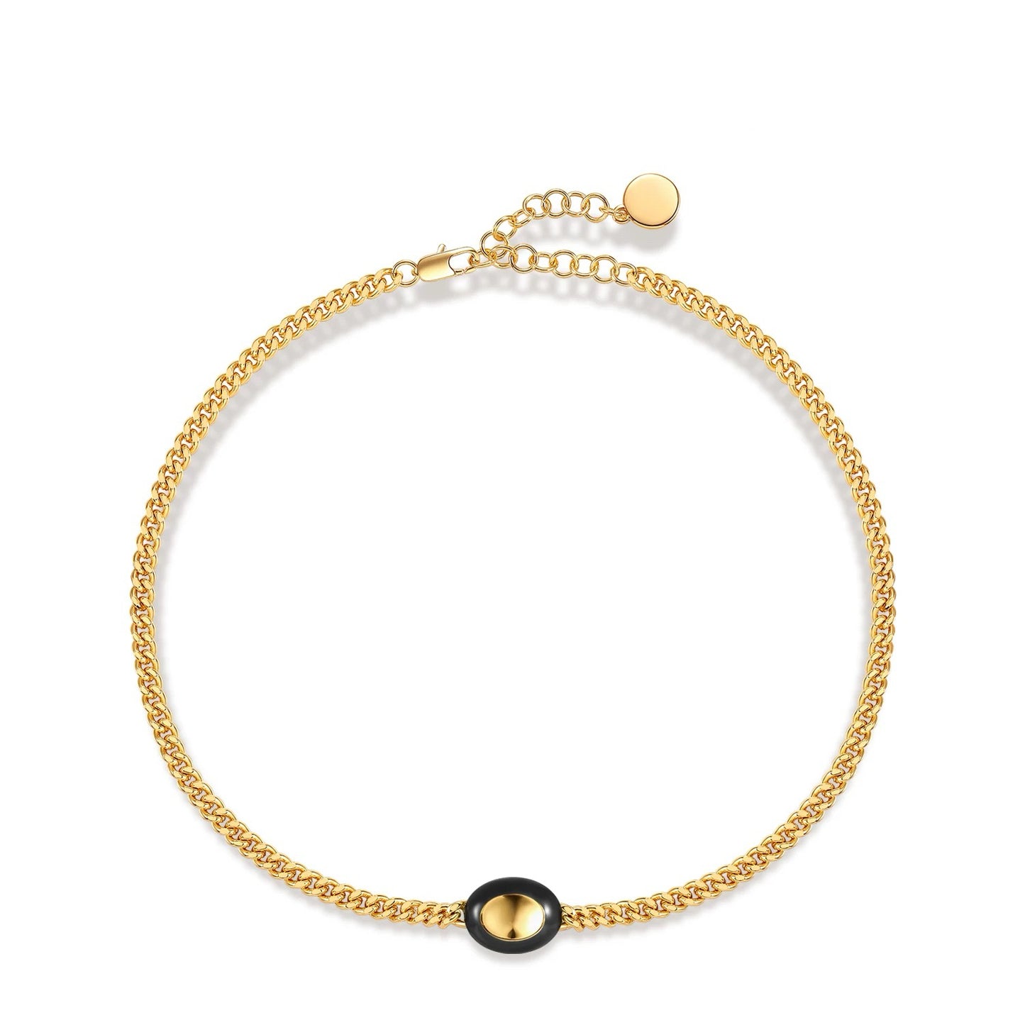 Enamel Clavicle Chain