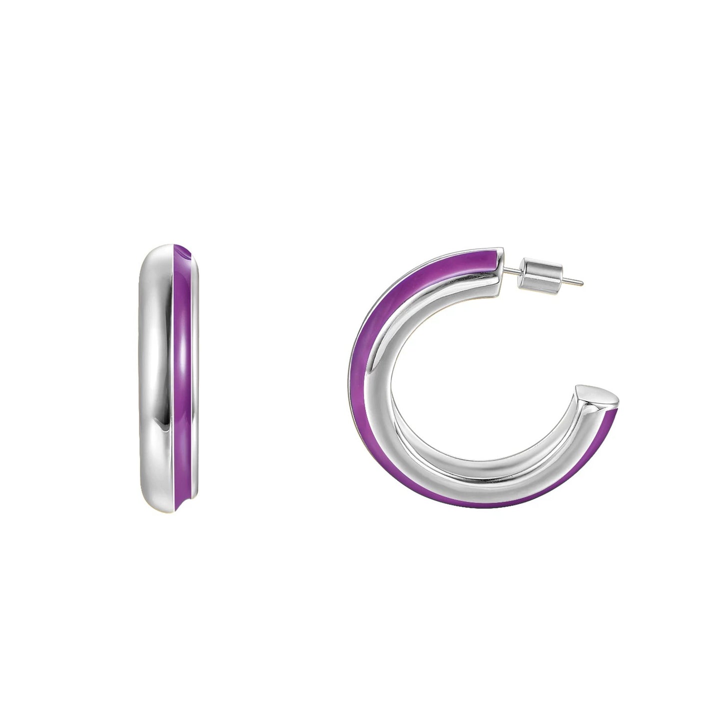 Enamel Retro Earrings