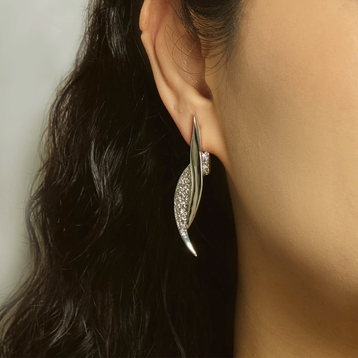 Rotating Sand Dune Earrings