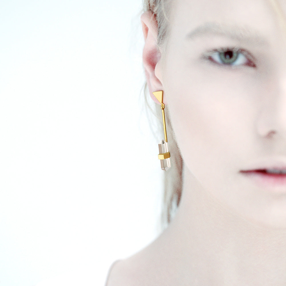Universe Triangle Earrings