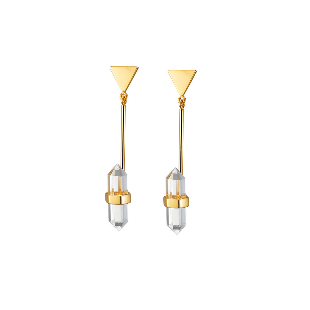 Universe Triangle Earrings