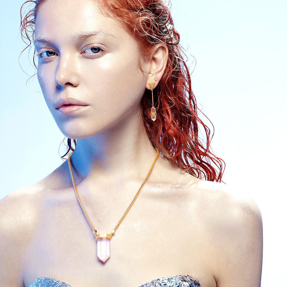 Universe Triangle Earrings