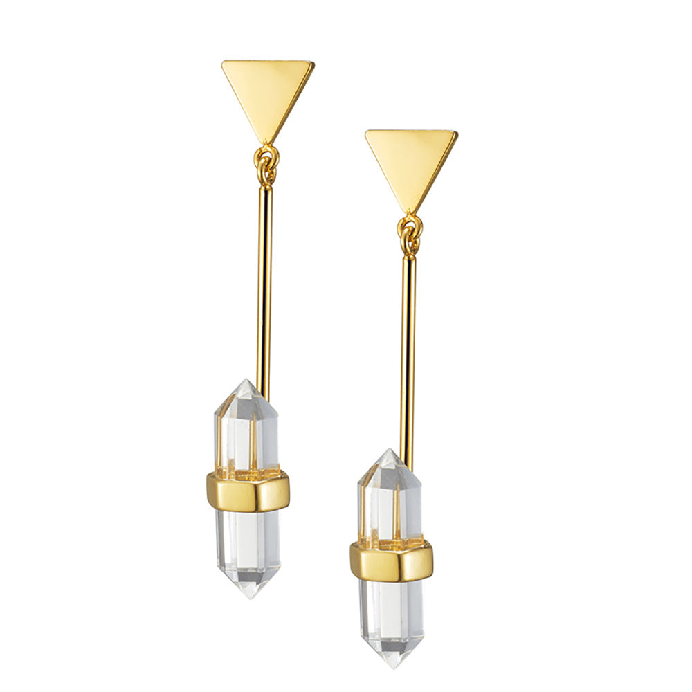 Universe Triangle Earrings