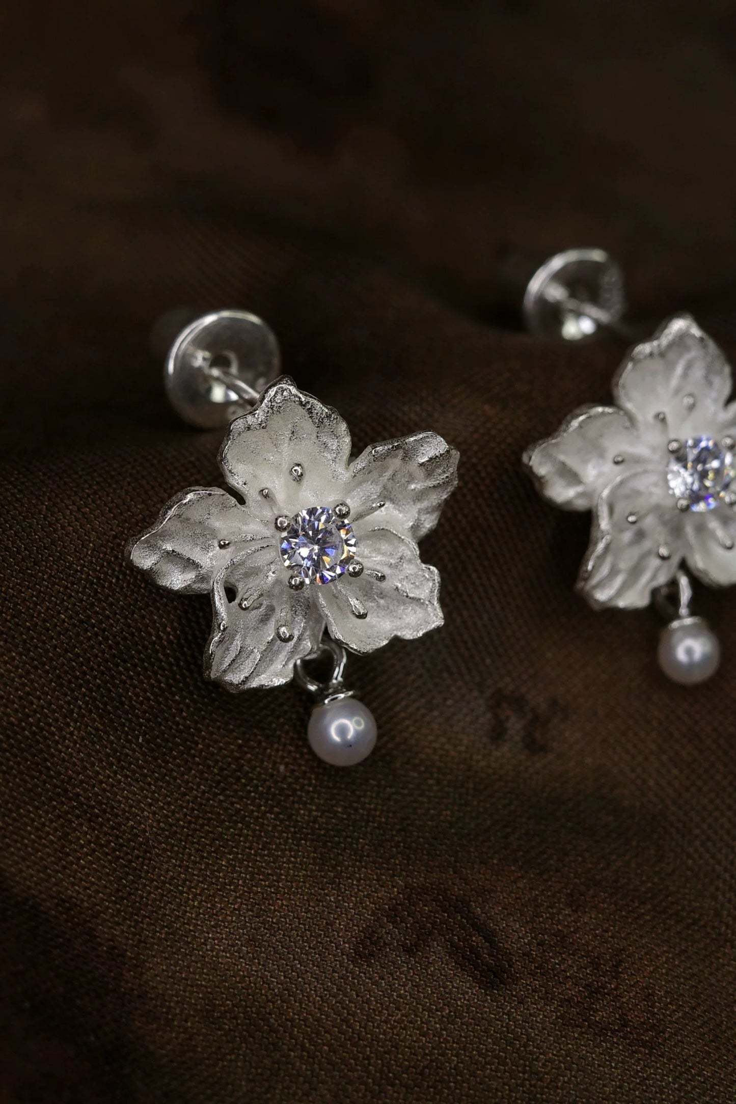 Mandala Flower Earrings
