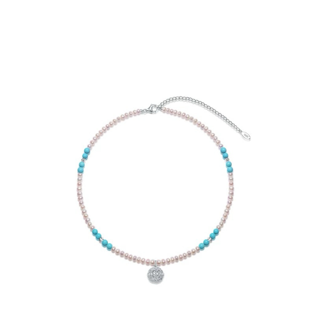 Pearl short necklace