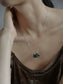 Blue Spike Necklace
