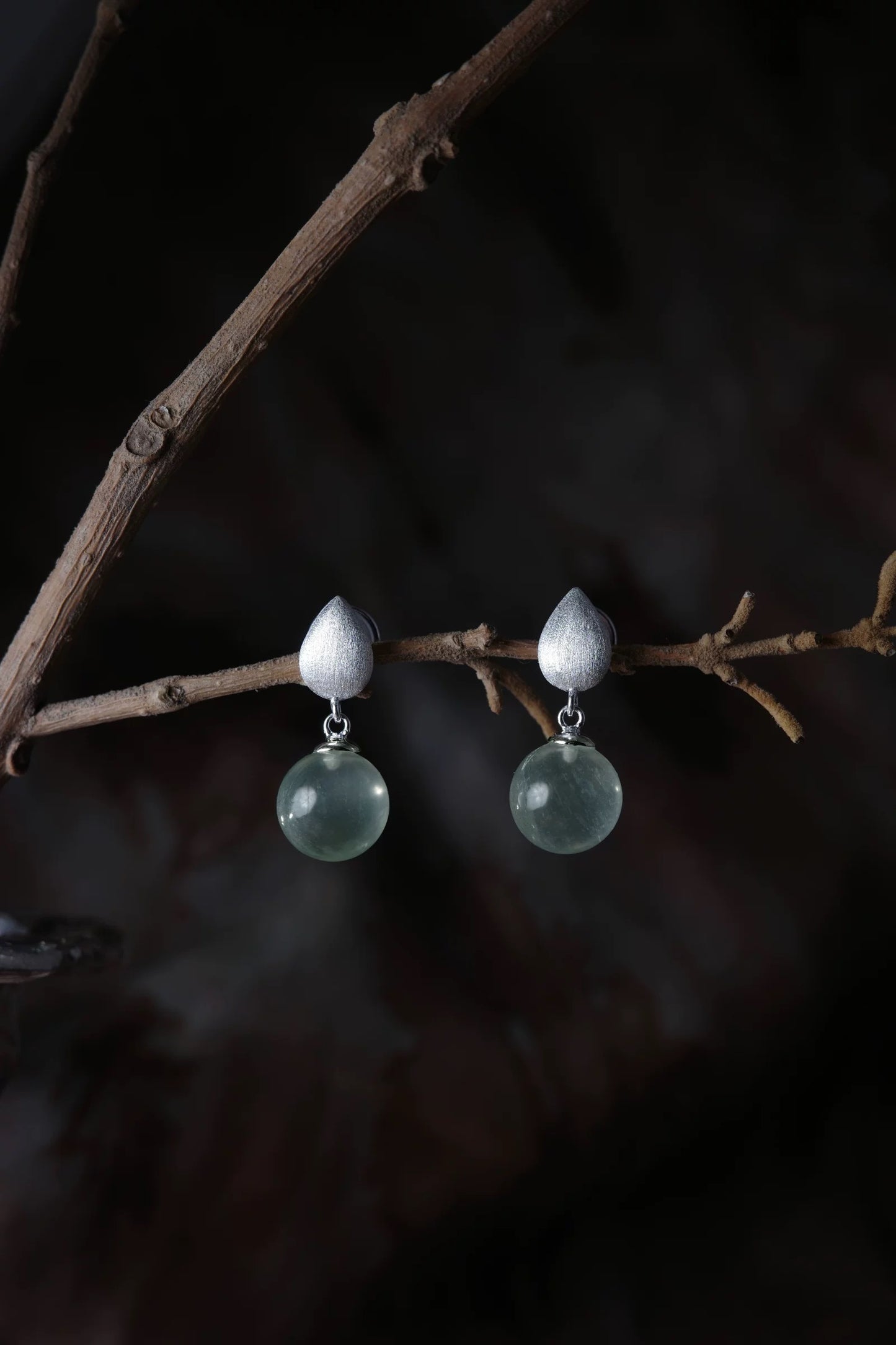 Clear Dew Earrings