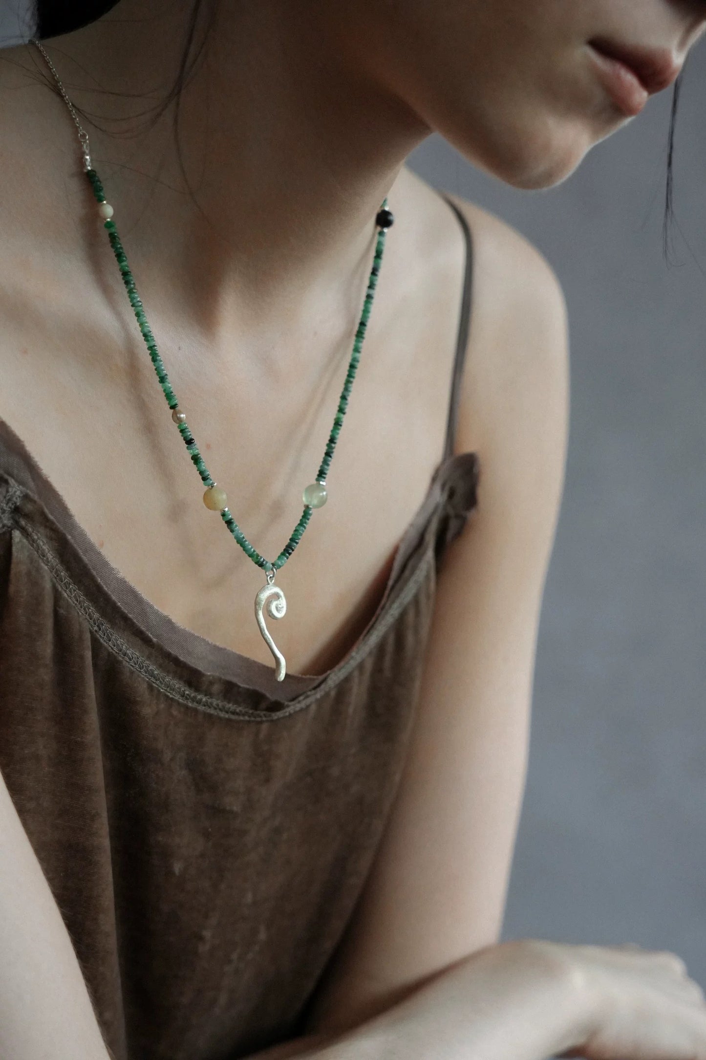 Green Vine Necklace
