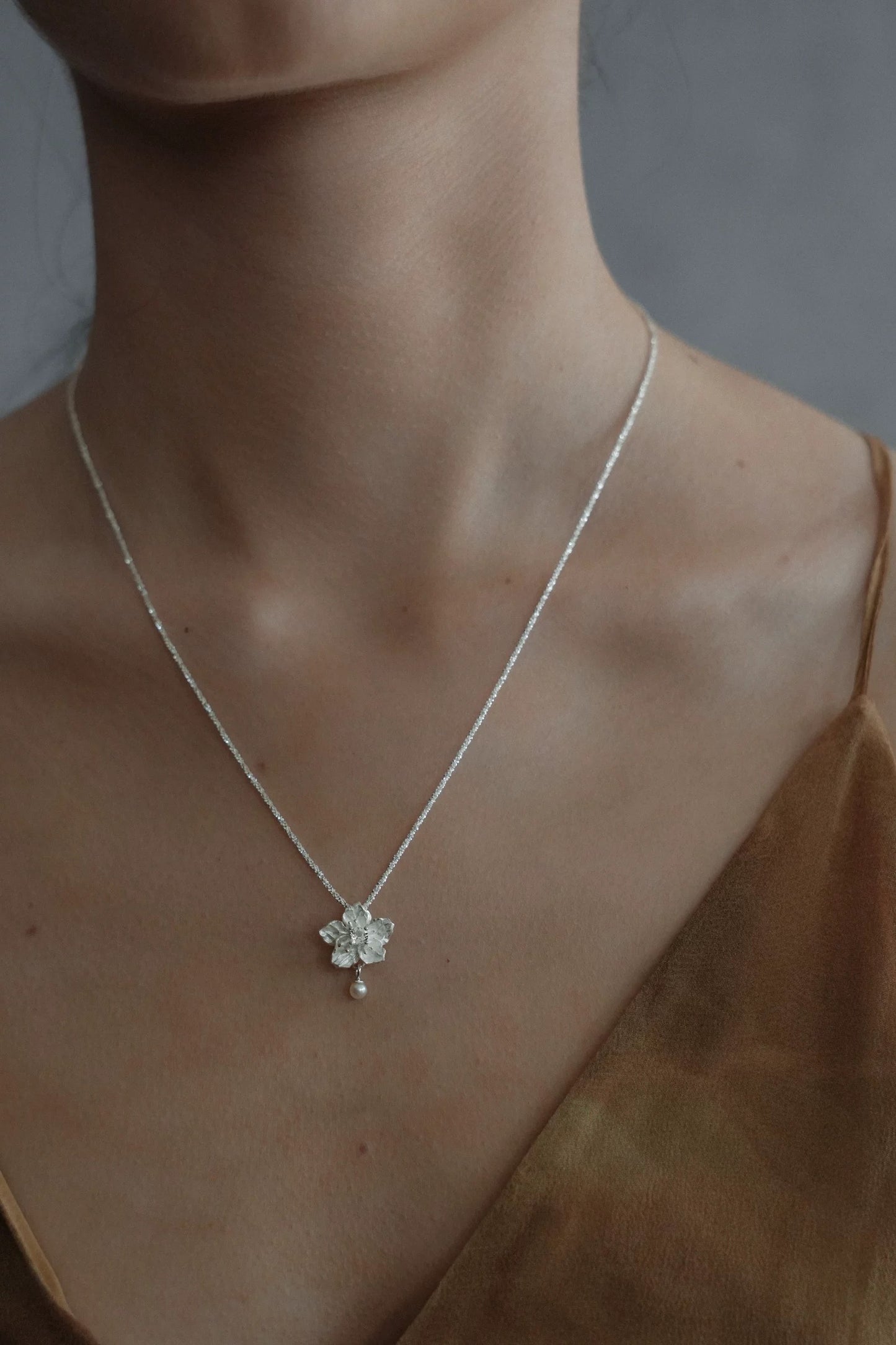 Moonlit Floral Chain