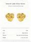 Golden Intertwined Earrings