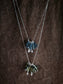 Blue Spike Necklace