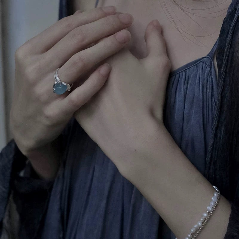 Vintage Adjustable Sea Shell Ring for Women