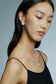 Relief Lace Silver Ball Earrings