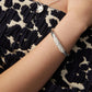 Jade Plate Crocheted Bracelet