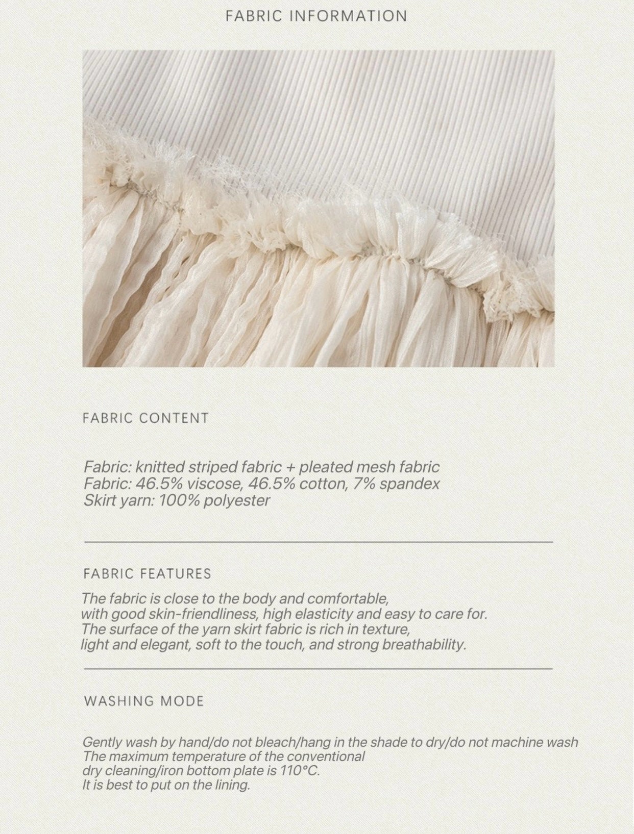 Destructive pleated mesh dress