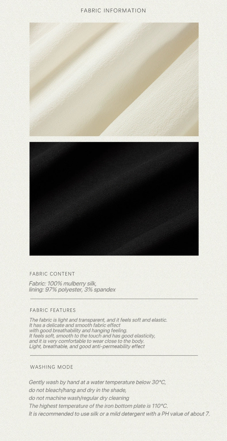 Silk vacation skirt hand-knitted rope mop suspender dress