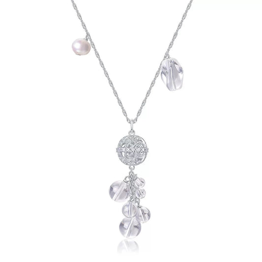 Floating light necklace