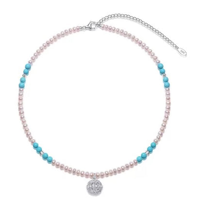 Pearl short necklace