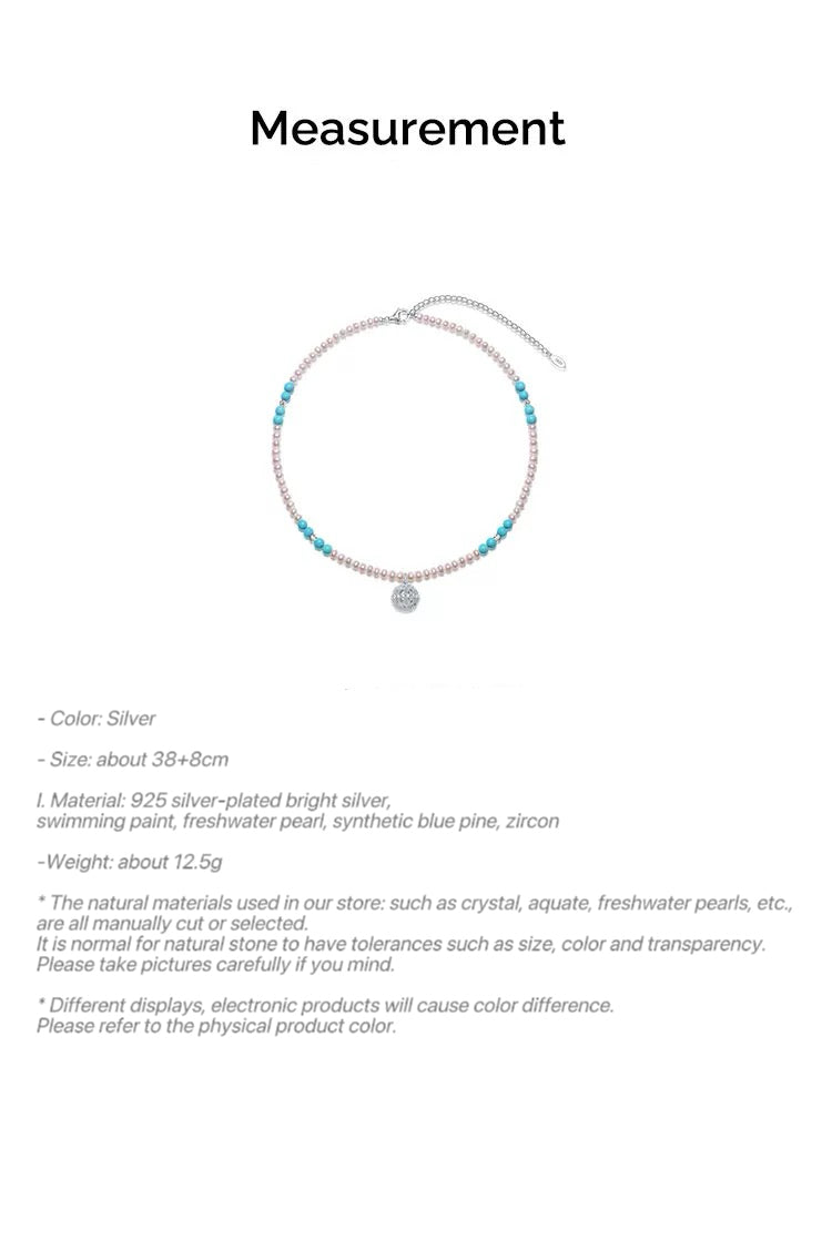 Pearl short necklace