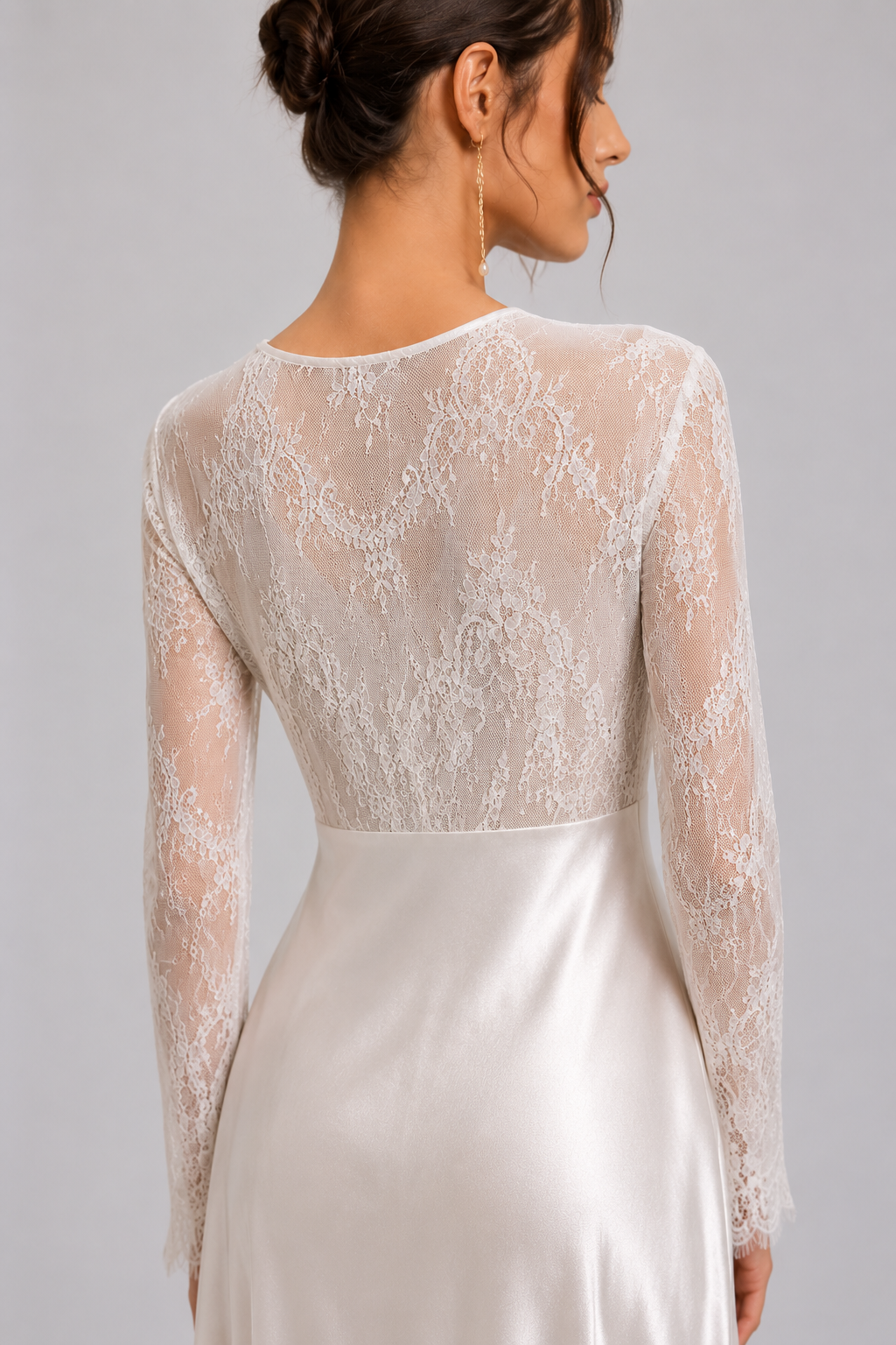 French Luxury Lace V-Neck Maxi Dress | Spring & Summer New Arrival