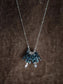 Blue Spike Necklace