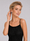 Radiant Cut White Crystal Dangle Earrings S925 Sterling Silver
