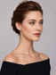 Hexagonal Halo Natural London Blue Topaz S925 Silver Stud Earrings