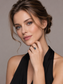 Trapezoidal London Blue Topaz S925 Sterling Silver Halo Ring