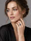 Cushion Cut London Blue Topaz Halo S925 Sterling Silver Ring