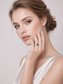 Pear‑Shape Diopside S925 Sterling Silver Pave Halo Ring