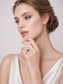 Pear‑Shape Diopside S925 Sterling Silver Pave Halo Ring