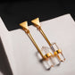 Universe Triangle Earrings
