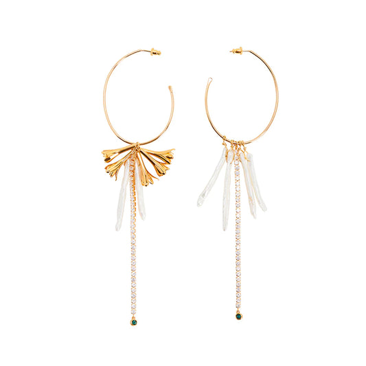 Night Lilac Earrings