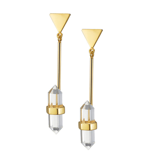 Universe Triangle Earrings